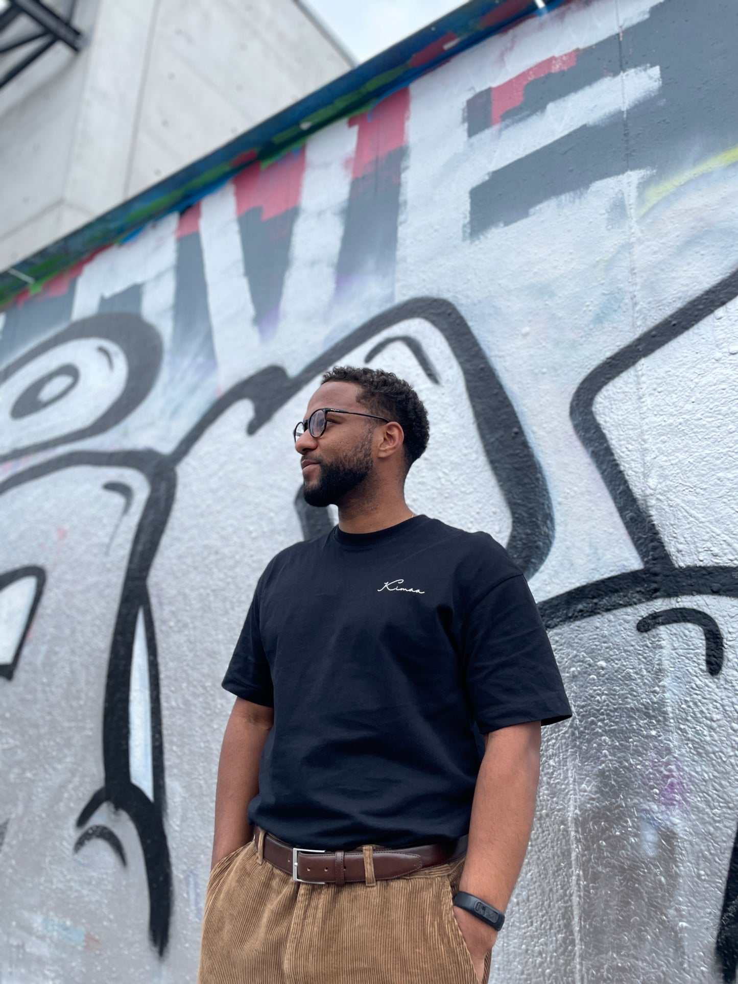 Suutoo – Black Organic Cotton T-Shirt | Kimaa Collective